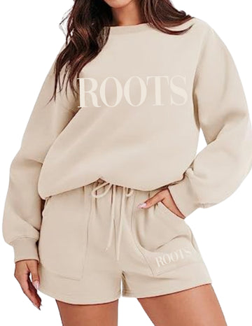 Neutral Sweat Set - Adults