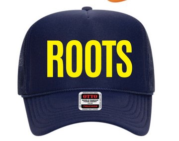 Navy Trucker Hat