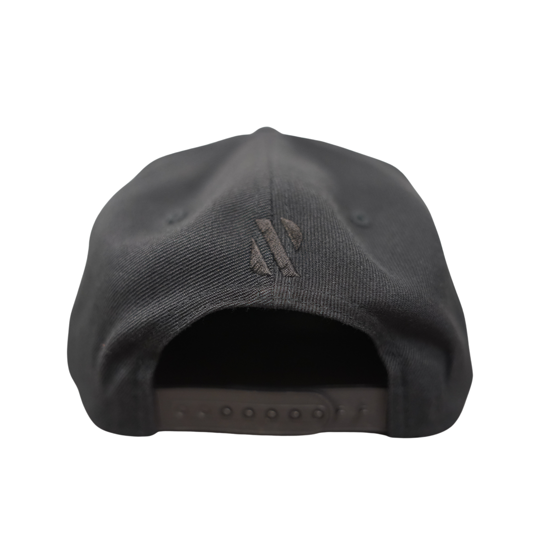 ROOTS Flat Bill Hat - Black