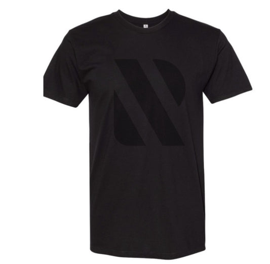 The "R" Black Tee - Adult