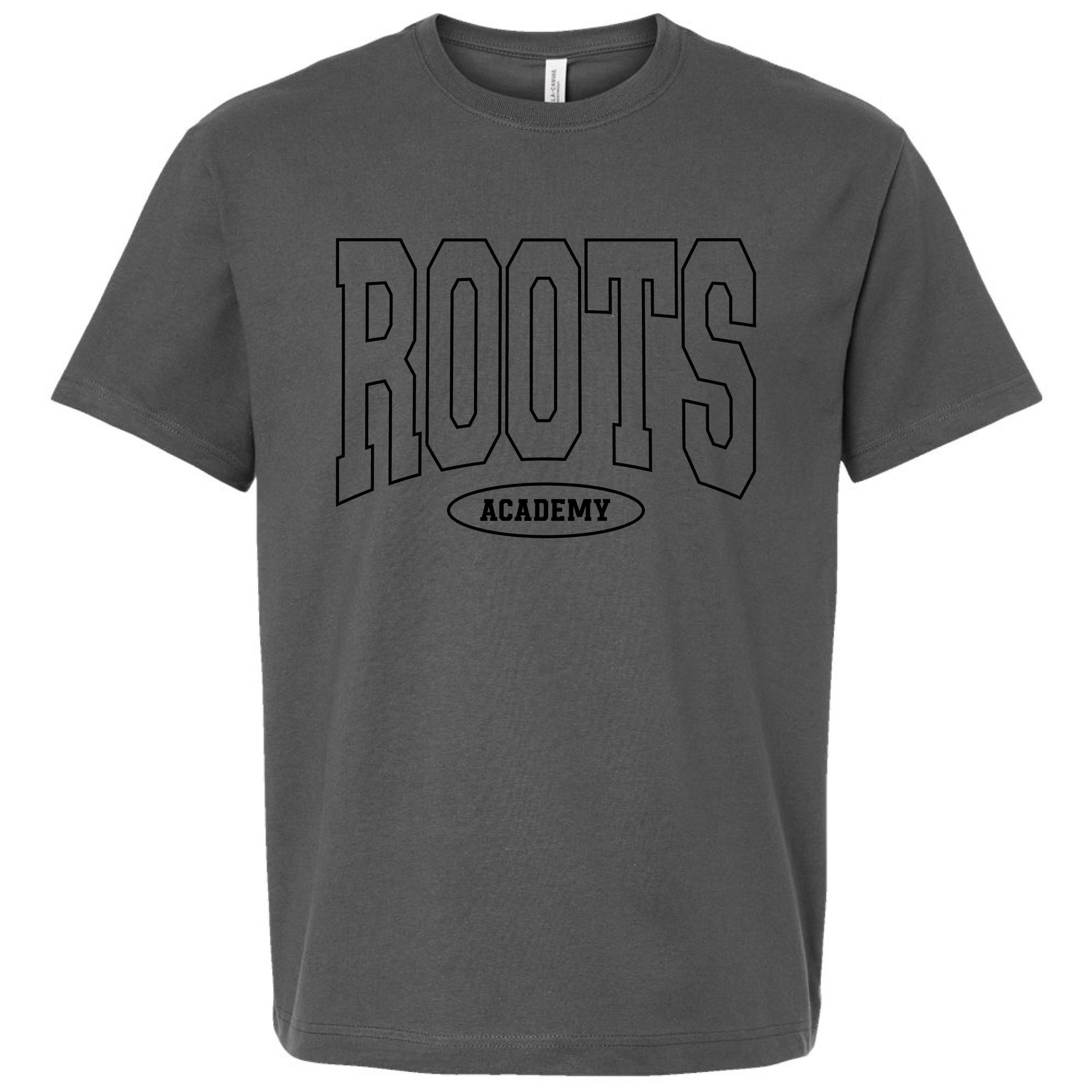 Gray ROOTS Tee