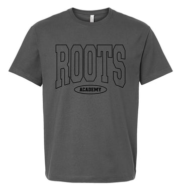Gray ROOTS Tee