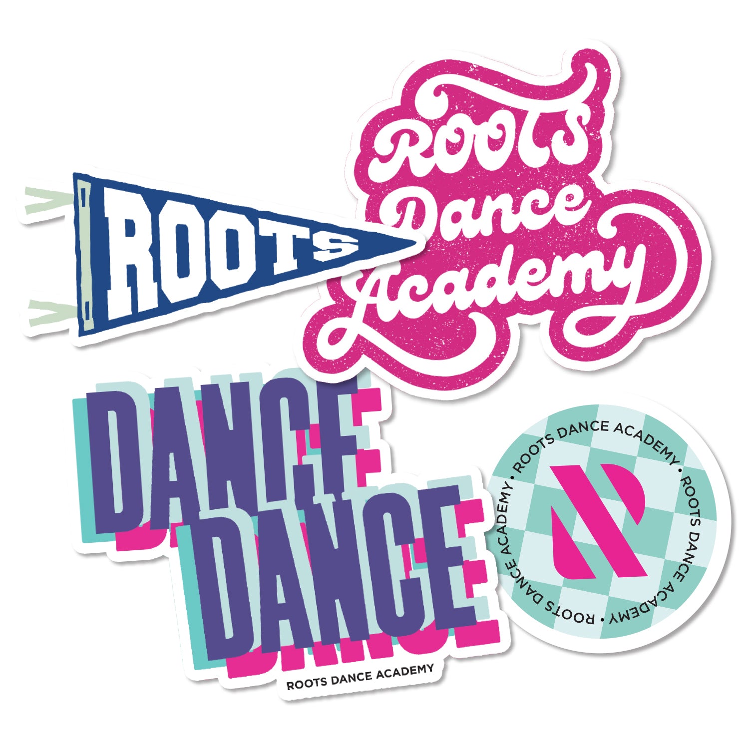 Dance Sticker Set (4)